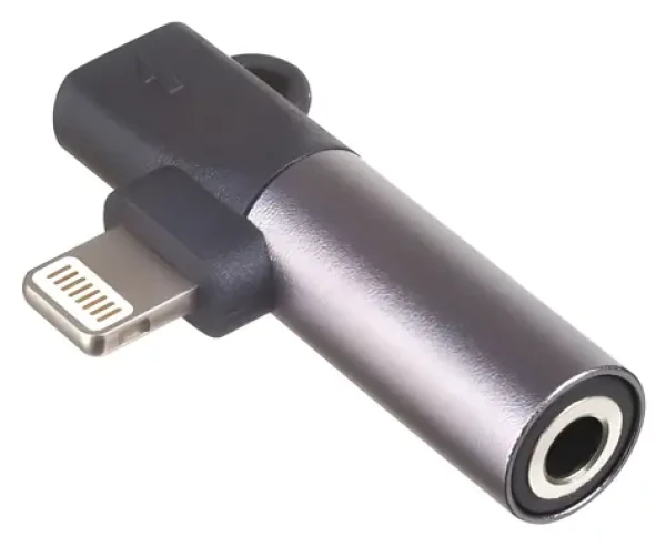 Akyga Lightning na Jack 3,5mm černá / Audio adaptér / ABS (AK-AD-63)