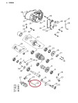 Access-Motor Vodící tyčinka řadících vidliček na Access Motor 250/300/400