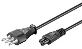 MicroConnect Power Cord Italy typ L - C5 3m černá (PE100830)