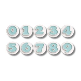 Dortisimo Plastové vypichovače Číslice (10 ks)