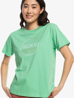 Roxy NOON OCEAN ZEPHYR GREEN dámské tričko krátkým rukávem