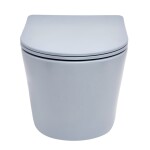 Wc s prkénkem softclose závěsné SAT Infinitio tmavě modrá mat zadní odpad SATINF010RREXPDBLM SATINF010RREXPDBLM