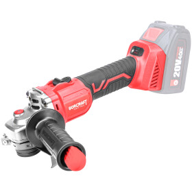 AKU bruska úhlová, 125mm, s regulací, 20V, BRUSHLESS, ShareSYS, WORCRAFT CAG-S20LiBS