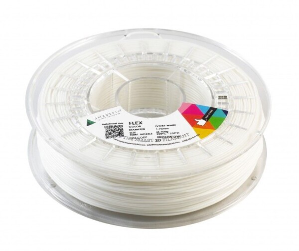 FLEX filament bílý ivory 1,75 mm Smartfil 750 g 93A