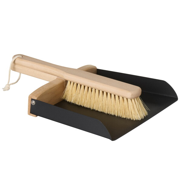 Ib Laursen Lopatka se smetáčkem Beech Wood, přírodní barva, dřevo, kov