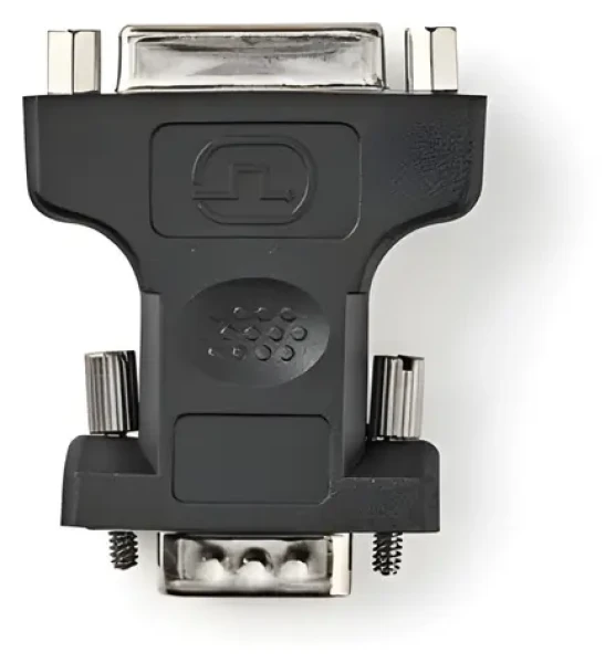 Nedis Adaptér VGA (M) - DVI-I 24+5 (F) černá / Adaptér / poniklovaný (CCGP32901BK)