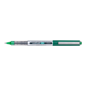 UNI EYE Micro inkoustový roller UB-150E, 0,5 mm, zelený - 12ks