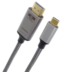 PremiumCord adaptér USB-C - HDMI 2 m / Adaptér / 8K 60Hz / 4K 144Hz (ku31hdmi22)