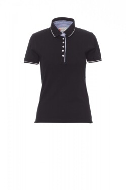 Dámská polokošile Payper LEEDS Barva: Černá/ Bílá, Velikost: L (000078002714003L)