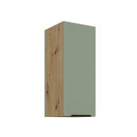 Horní skříňka Aria 30 G-72 1F Barva korpusu: Dub artisan, Barva dvířek: SA - Aquamarine AFM