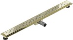MEXEN/S - Flat M12 odtokový žlab 100 cm zlatý 1521100-15