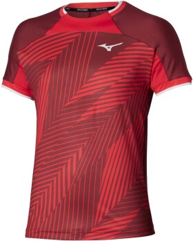 Tenisové tričko Mizuno Stargazer Shadow Graphic Short Sleeve Tee 62GAD00363 Velikost textilu: XXL