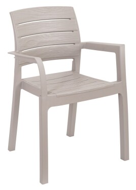 TOOMAX RECANATI plastové křeslo - šedá