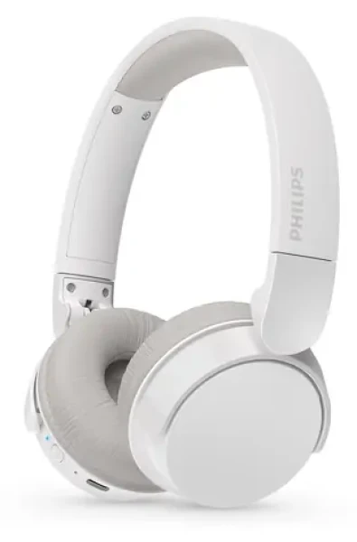 Philips TAH3209WT/00 bílá / Bezdrátová sluchátka / Na uši / Bluetooth 5.3 / výdrž 25 h (TAH3209WT/00)