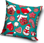 Vánoční polštářek Perníčková Show