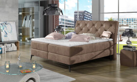 Boxspring Laos Rozměr: 160 x 200 cm, látka: Monolith 09