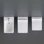 DURAVIT - Viu Závěsné WC Compact, Rimless, DuraFix, alpská bílá 2573090000