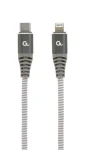 Gembird CC-USB2B-CM8PM-1.5M Lightning, 1,5m, šedý