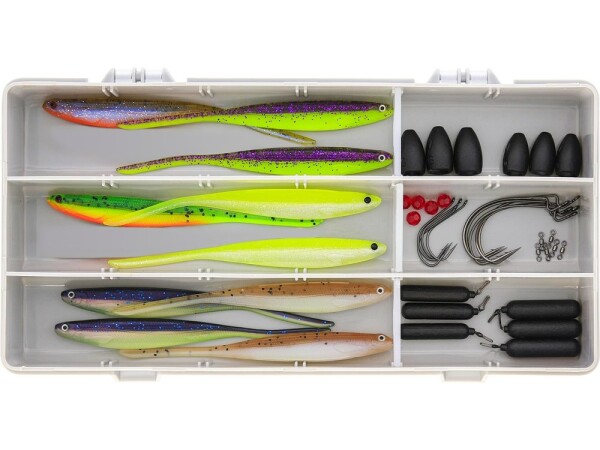 Westin Set Zander Box Dropshot + Texas & Carolina,Westin Set Zander Box Dropshot + Texas & Carolina