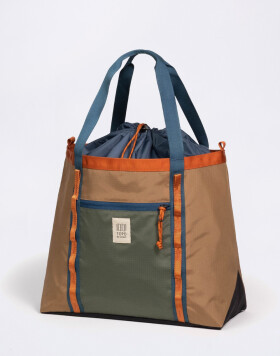 Topo Designs Mountain Utility Tote Olive/Dark Khaki