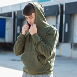 Pánská/chlapecká mikina Joma Montana Hoodie Khaki Velikost: L