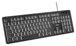 Savio KB-04 černá / Klávesnice / drátová / USB / membránová / UK Layout (KB-04)
