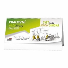 Stolní kalendář Pracovní daňový kalendář Svět podle Marka Simona