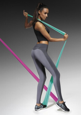 Legíny Victoria - Bas Bleu šedá XL