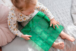 Connetix Connetix Tiles - Magnetické Základny Duhová Blue & Green 2 ks