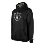 New Era Pánská mikina Las Vegas Raiders NFL Plaid 2024 3rd Down Hoodie Velikost: S