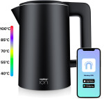 Niceboy ION SmartKettle černá / Rychlovarná konvice / 1.7 l / 2200W / teplota 40-100°C (smart-kettle-b)