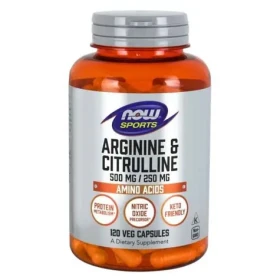 Arginin Citrulin - NOW Foods (120 kaps.) (47659-1-120caps)