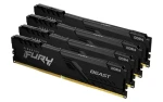Kingston FURY Beast Black 64GB (4x 16GB) DDR4 3200MHz / CL16 / DIMM / 1.35V / Non-ECC / Un-Registered (KF432C16BBK4/64)