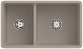 Keramický dřez Villeroy & Boch podstavný Subway 80 U, 338801AM, Almond 338801AM