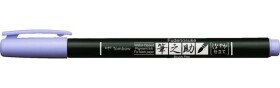 Tombow Štětcový fix Fudenosuke pastel - pastelově levandulový (také pro černý papír)