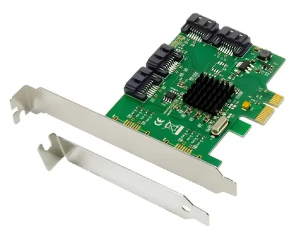 Dawicontrol DC-614e / Řadič / RAID SATA 6 Gb/s / PCIe 2.0 / 4 porty / Low Profile (DC-614e RAID Retail)