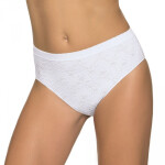 Kalhotky klasické bezešvé Setificato Chic Intimidea Barva: Bílá, Velikost L/XL