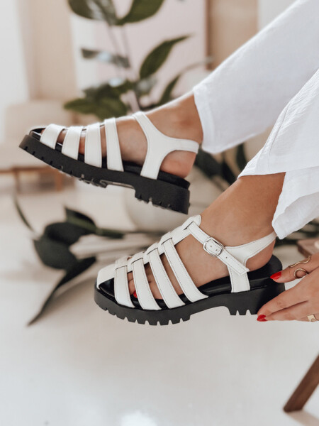 Dámské sandály SUMMERWILD ZY0953 bílé - FashionStreet 39