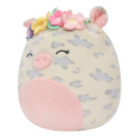 Plyšový mazlíček Squishmallows Strakaté prasátko s čelenkou