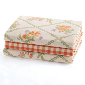 Bavlněné utěrky VINTAGE HARVEST 50 x 70 cm 3 ks