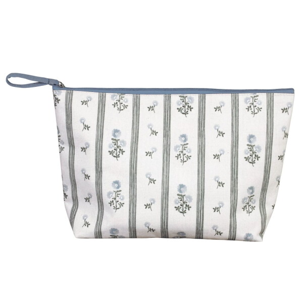 Strömshaga Kosmetická taštička Amelie L, šedá barva, textil