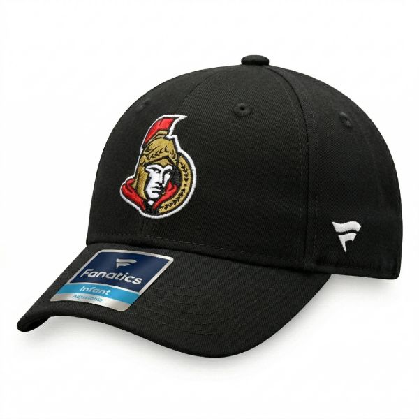 Fanatics Dětská Batolecí kšiltovka Ottawa Senators NHL Simple Black