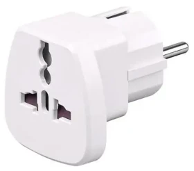 MicroConnect Univerzální cestovní zásuvka Schuko - Universal bílá (PETRAVEL)