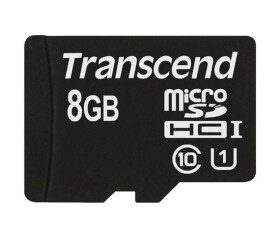 TRANSCEND MicroSDHC karta 8GB Premium, Class 10 UHS-I 300x, bez adaptéru EDF_325077