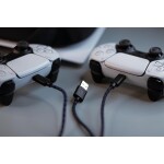 Venom VS5002 černá / Napájecí kabel pro PS5 ovladače / 2x USB-C / 3m (VS5002)