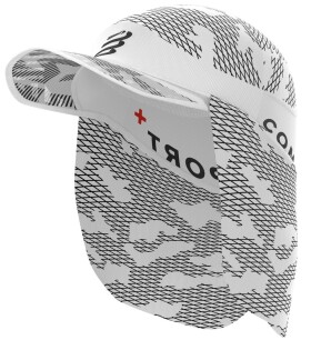 Compressport Ice Cap Sun Shade White - Běžecká kšiltovka Compressport Ice Cap Sun Shade