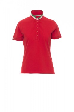 Dámská polokošile Payper NATION LADY Barva: Červená/ Itálie, Velikost: L (000082002103012L)
