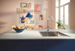 GROHE - Blue Pure Dřezová baterie BauCurve s filtrační funkcí, chrom 30580000