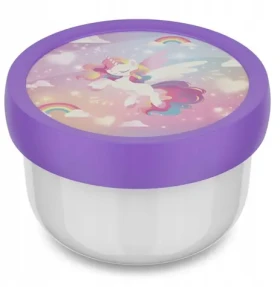 Curver Campus Fruit Box Unicorn Glow / Dětská dóza na svačinu / 300 ml (MEPAL-AK-170-20)