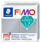 FIMO efekt 57g - metalická stříbrná